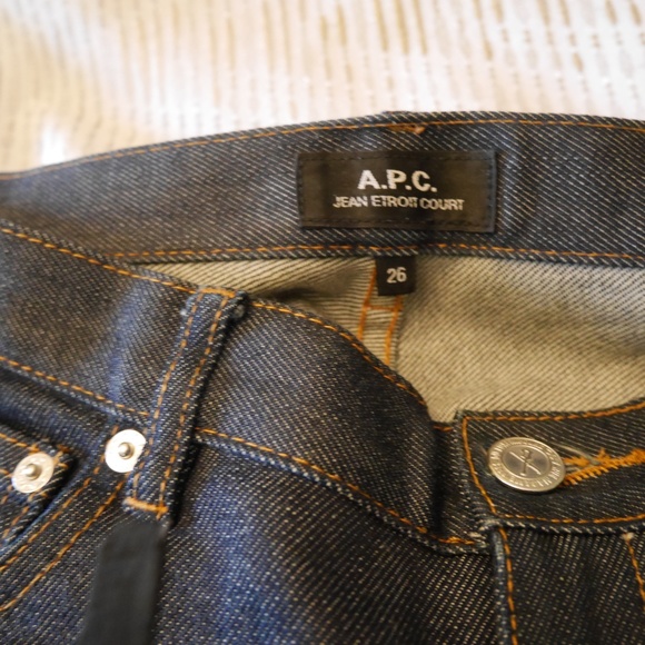 A.P.C. Raw Denim Jeans - Picture 3 of 4